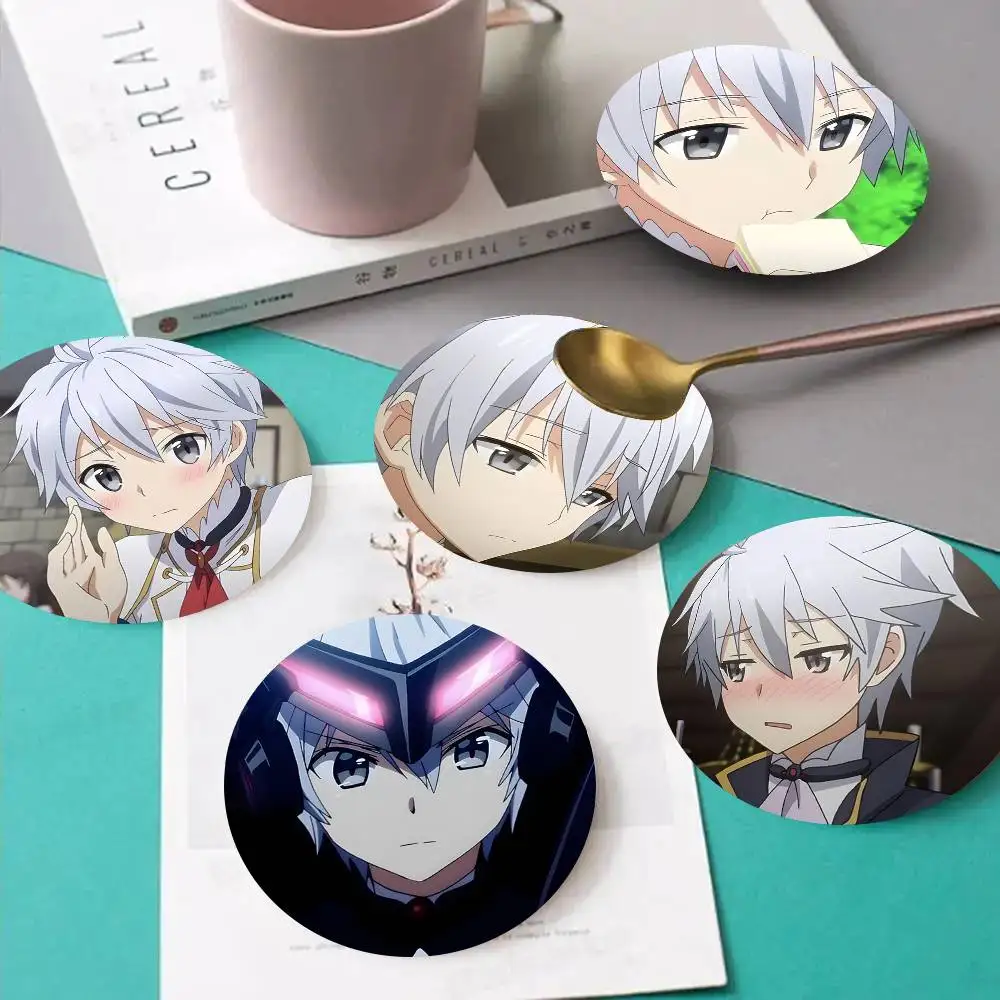1pc Lux Arcadia Anime characters Wooden Coaster Colour Printing Cup Mat Home Desk Decoration Gifts