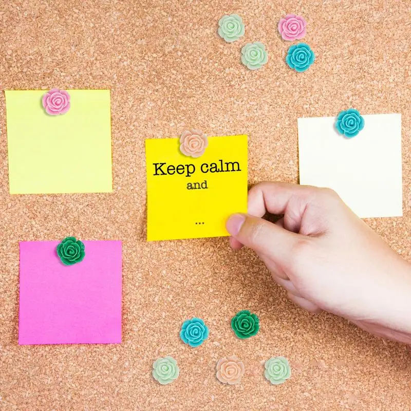 Punaises Décoratives pour Planche de Liège, 30 Points, Créatives, pour Bureau, École