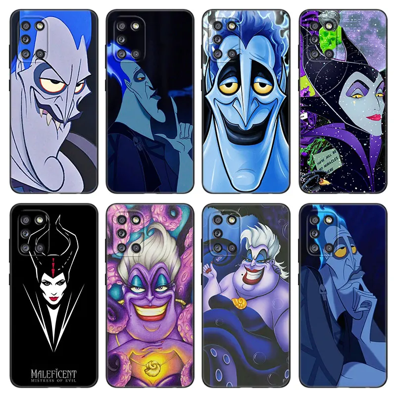 Anime Hades Evil Queen Phone Case For Samsung Galaxy A01 A03 Core A04 E A02 A05 A10 A20 A21 A30 A50 S A6 A8 Plus A7 Black Cover