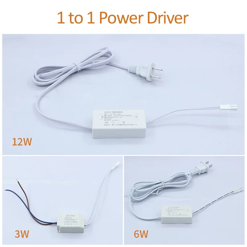 12/24V lampa wystawowa Adapter DuPond główny wyłącznik napędzana mechanicznie transformator szafa lampa kontroler zasilacz LED