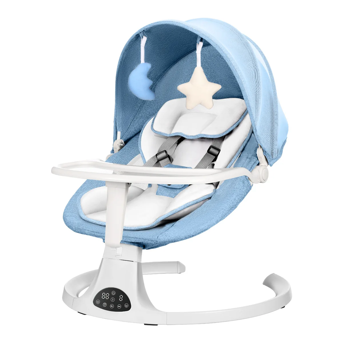 Portable Newborns Automatic  Multi-Functional Bed Cradle Electric Baby Rocking Chair Baby Swing