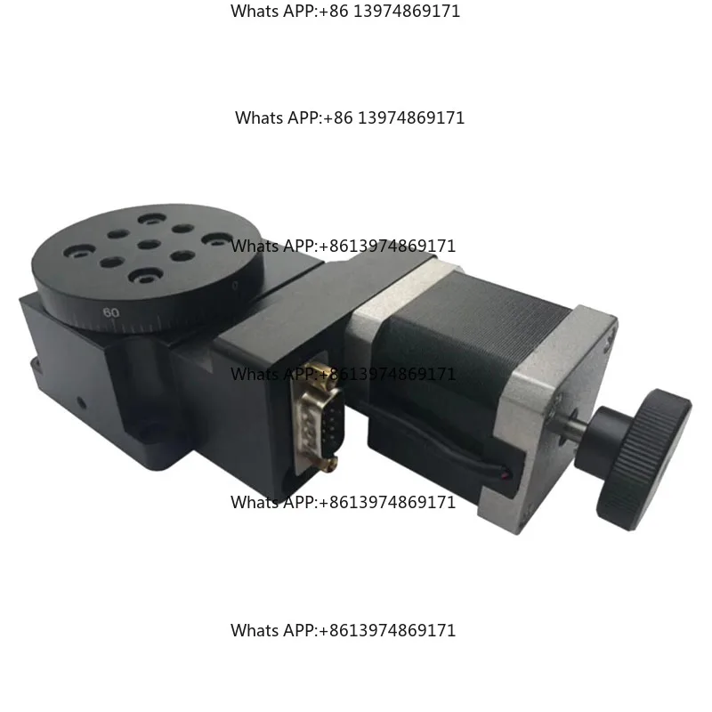 Y200RA60 Electric Rotary Stage Diameter 60MM Precision Indexing Table 360° Turntable Pan-Tilt