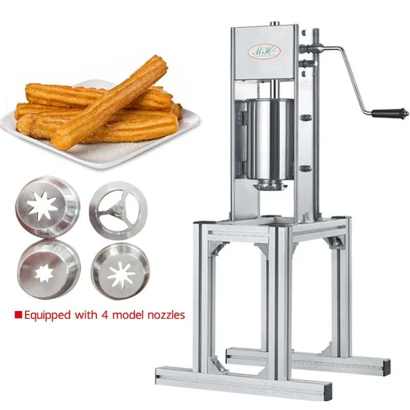 Latin Fruit Machine Maker 5L/7L Commercial Churros Maker Stainless Steel Spanish Churros Making Machine Food Processors