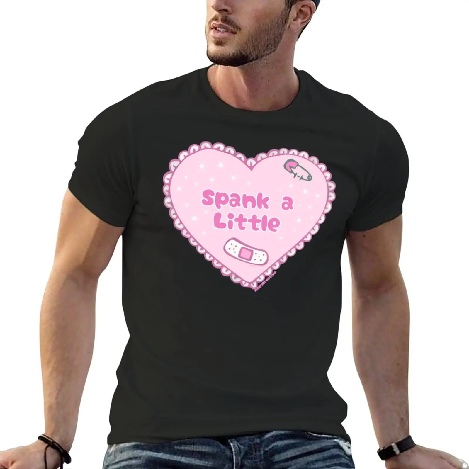 Spank A Little T-Shirt shirts graphic tees cute clothes anime t shirts mens t shirts top quality