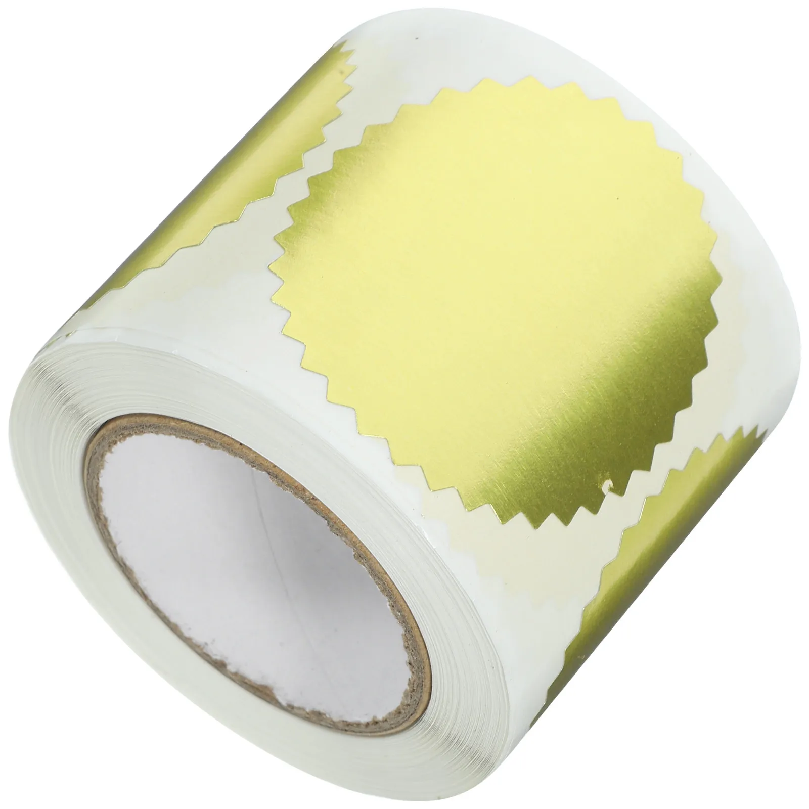 1 Roll Certificate Awards Medals Stickers Blank Paper Easy to Apply for Graduation Employment Diplomas Event Medals Stickers