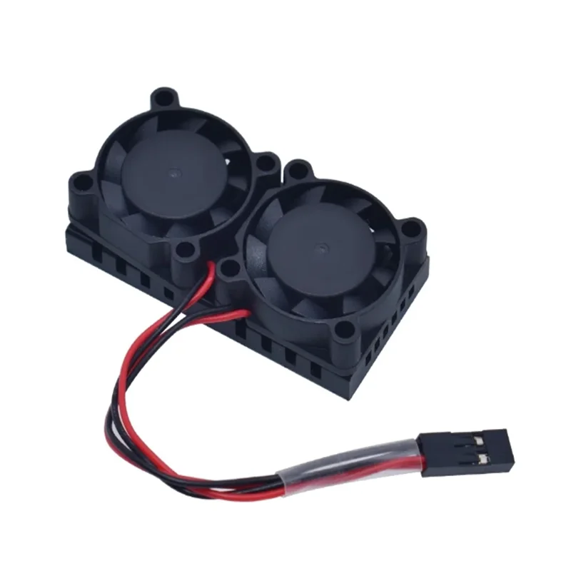 Raspberry Pi 4 Model B, 3b + Dual Fan Met Pi 4b Heatsink Kit, Koelventilatorkit Met Tape Voor Raspberry Pi 4b/3 B +