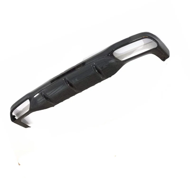 Picture 3: For Mercedes Benz E Class W213 E63 E300 E260 Carbon Fiber Car Rear Bumper Diffuser Rear Splitters Spoiler Rear Lip Body Kit