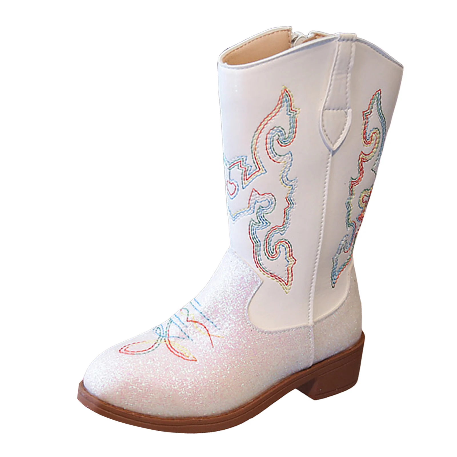 

Cow Girl Boots Girls Boots Are Fashionable And Comfortable Little Girls Plus Velvet Warm Long Boots For Cow Girl Boots White