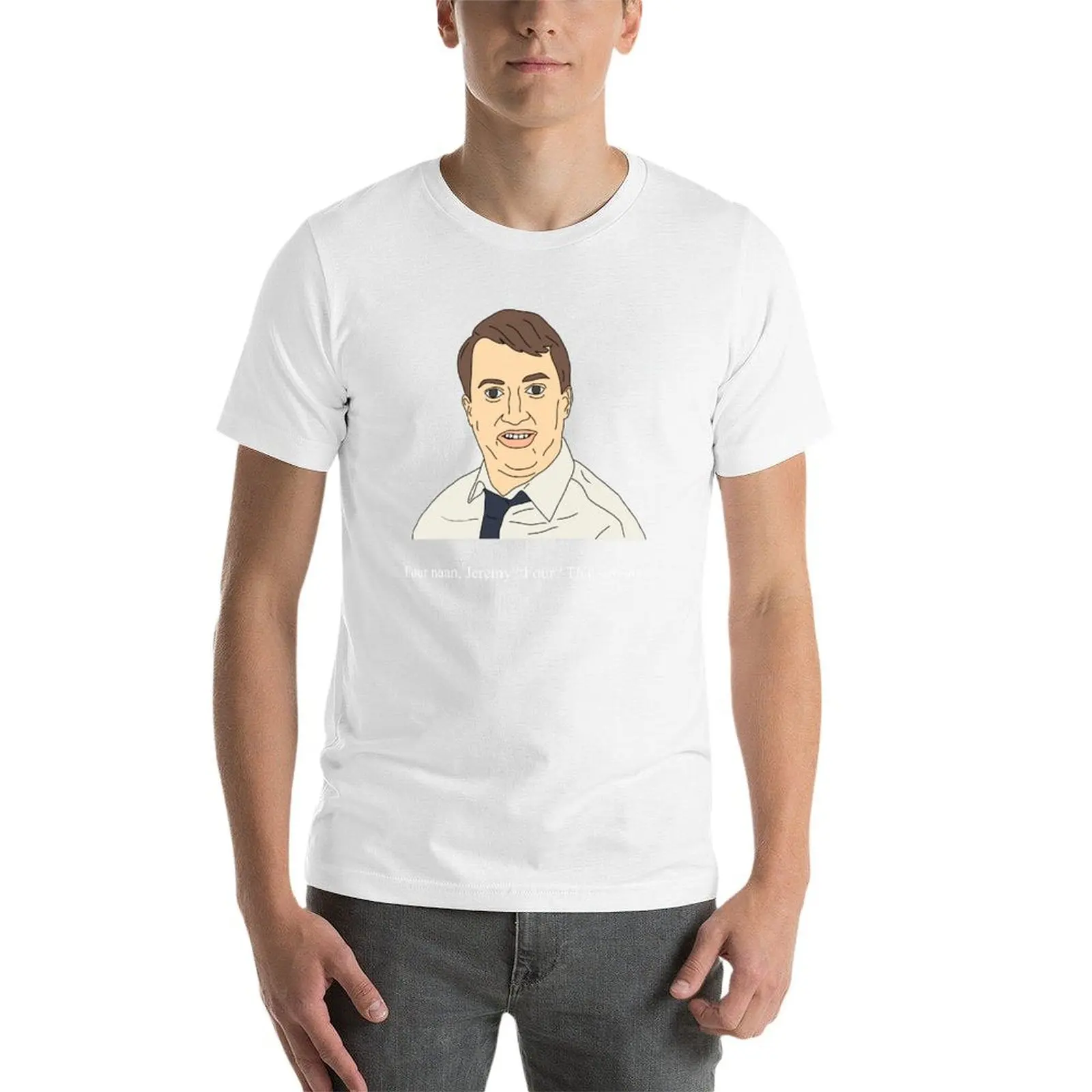 مارك كوريجان أربعة نان، جيريمي؟ أربعة؟ هذا هو مجنون تي شيرت أنيمي التي شيرت تي شيرت شخصية تي شيرت
