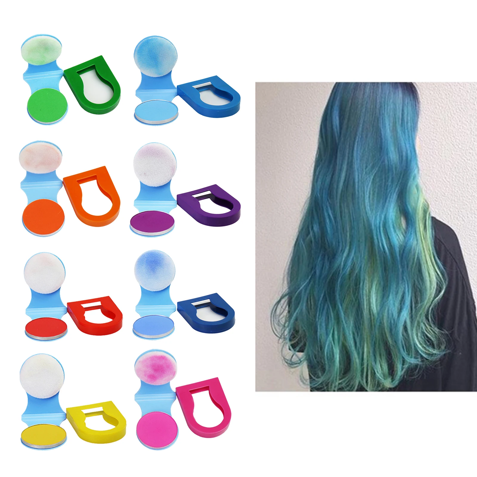 3g Hair Chalk Powder Hair Color Dye, Express Your Hair Unique Look and Style