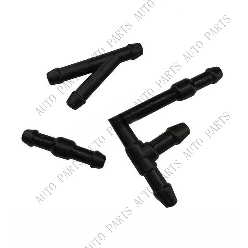 A+ 2 Meter Wiper Washer Hose Pipe+Connectors For Windscreen Washer Jet Pump Nozzles 4