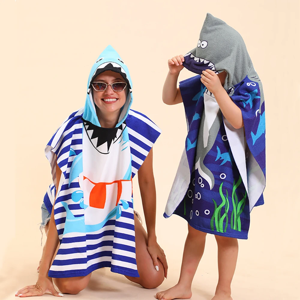 Newborn Wrap Blanket Cartoon Child Kid Hooded Cloak Infant Bathrob Baby Bath Towel Robe Cotton Boy Girl Beach Robe Astronaut Cap