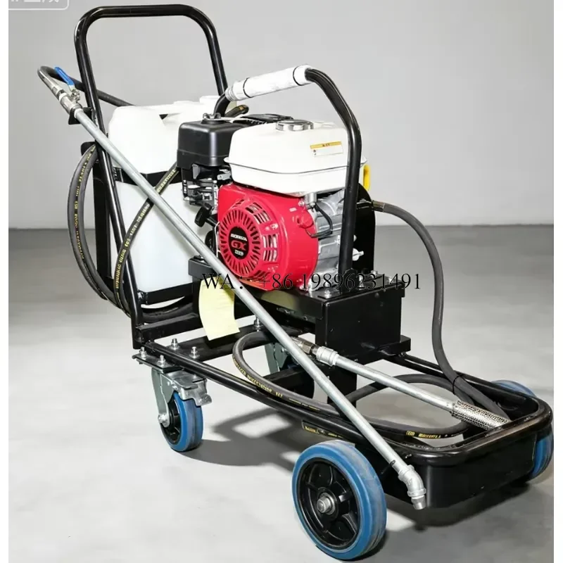 Wmwmnu for LONGSHUN Hand Push Small Bitumen Emulsion Sprayer Portable Manual Asphalt Road Surface Spraying for