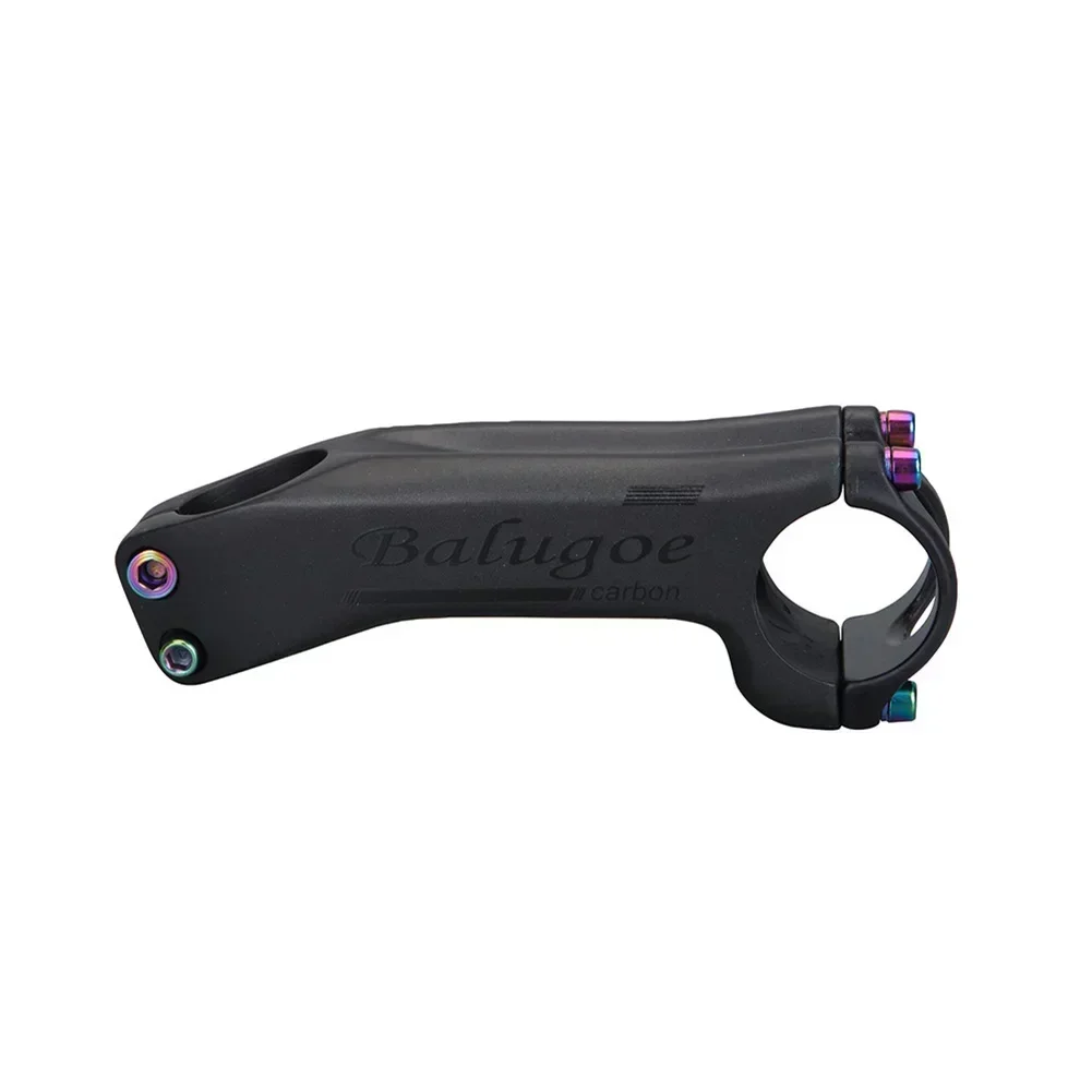 Sleek and Performance oriented Carbon Fiber Stem for Road and Mountain Bikes 6/17 Degree Angle Fits 31 8mm Handlebars