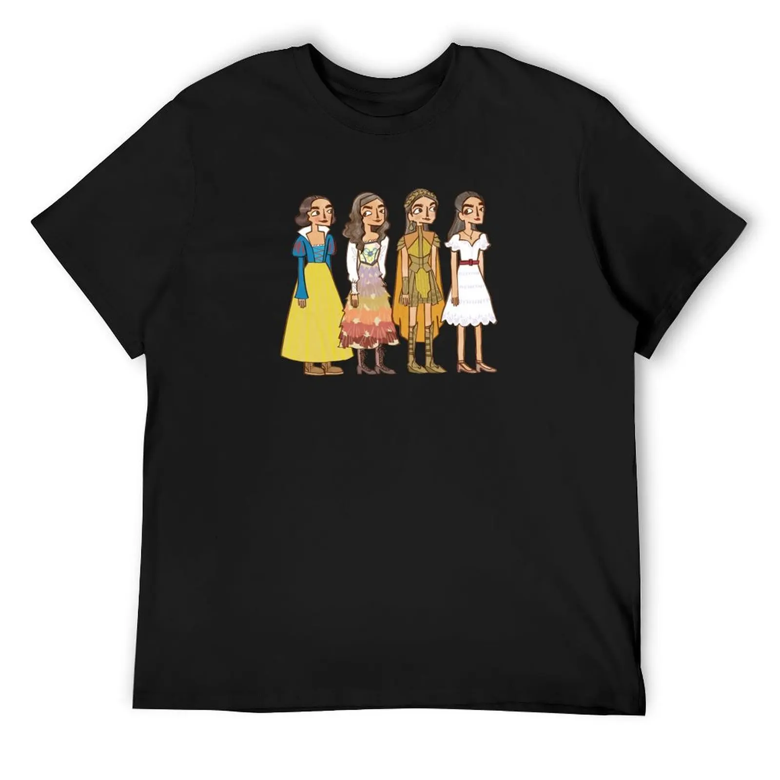 

the rachel zeglers T-Shirt heavyweights rapper graphic tees blacks Men's cotton t-shirt