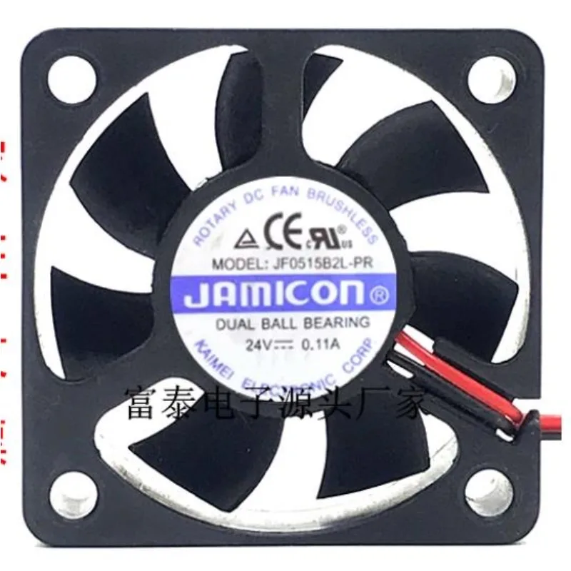 

New Cooler Fan for JAMICON JF0515B2L-PR 5015 5CM 24V 0.11A Inverter Fan 50 * 50 * 15MM