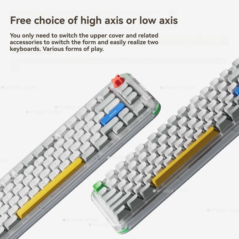 NuPhy Kick75 Mechanical Keyboard 2.4g Wireless Tri-mode RGB 75% Layout Hot-Swap Gasket Custom Bluetooth Office Gaming Keyboard