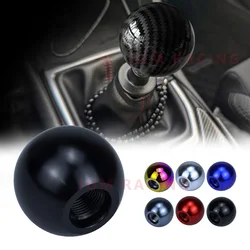 Car Modification Manual Universal Stem Head Aluminum Alloy Round Ball Gear Handle Head Round Trolley Bobblehead