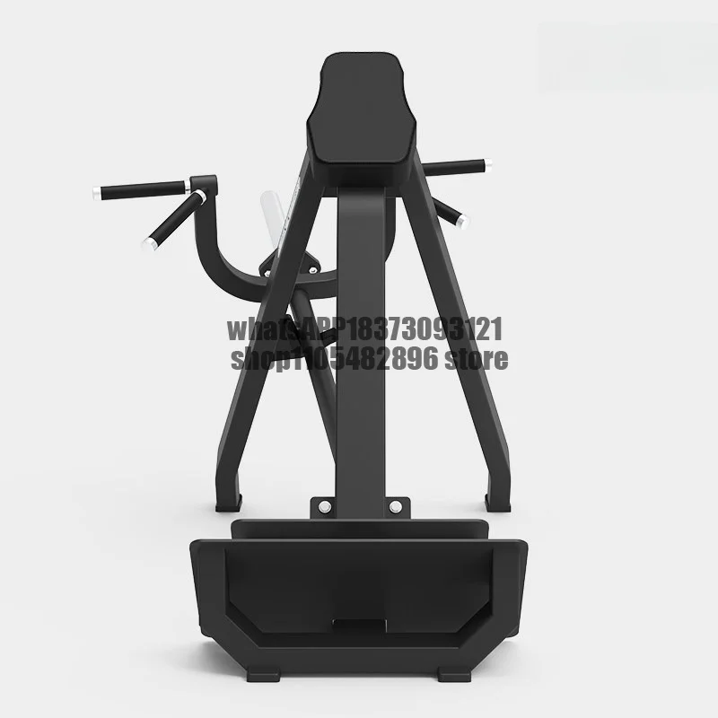 Rowing machine lean bar back muscle trainer T rod pull back rowing equipment