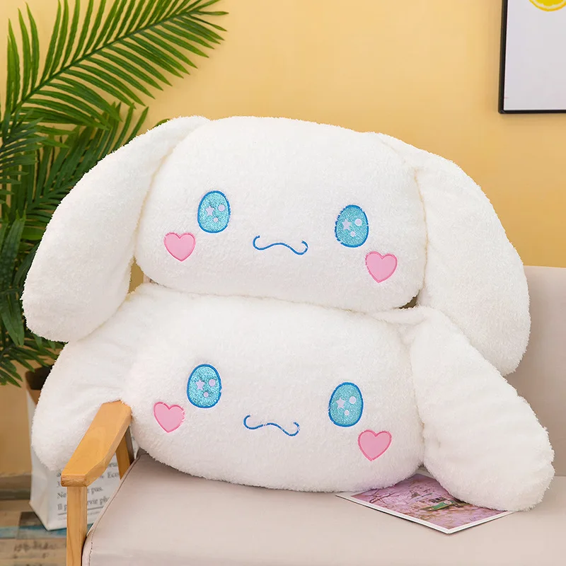 70/90/110cm Big Size Cinnamoroll Head Plush Toy Pillow Pillow Cloth Doll Children\'s Sleeping Plushies Pillow Gifts for Kids