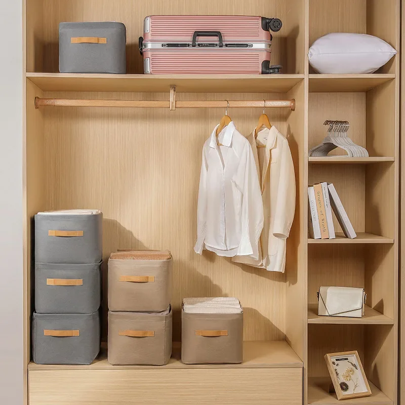 Verdicken Kleidung Organizer Hosen Pullover Lagerung Schränke Schubladen Organizer Jeans Lagerung Box Kleiderschrank Kleidung Lagerung Organisatoren – Detail 10