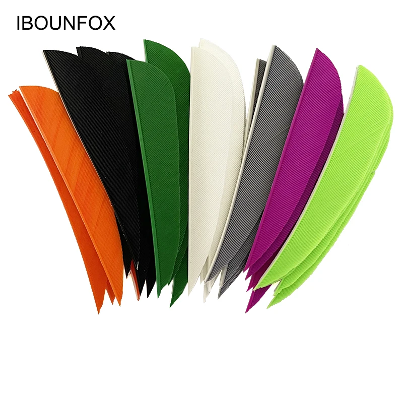 

50Pcs/lot 3 Inch Feather Fletchings Carbon Arrow Feathers Archery Fletches Accessories Vanes Parabolic Right Wings