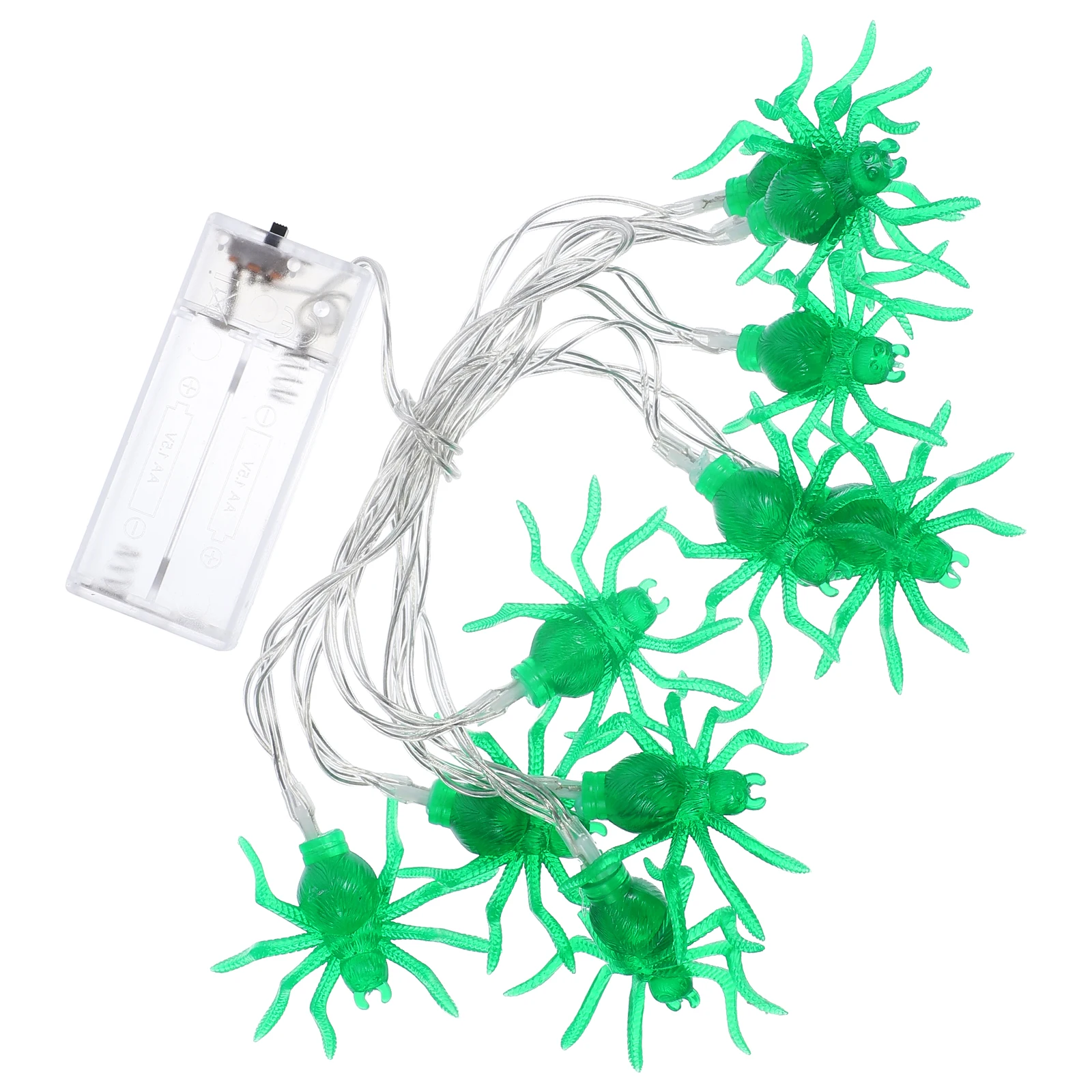 

LED Light String Halloween Decoration Lights Spider Spiders Decorations Post Lamp Beads Night