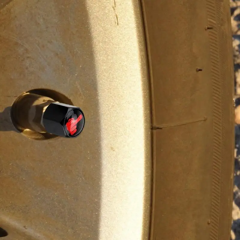 4 шт., колпачки для клапанов шин