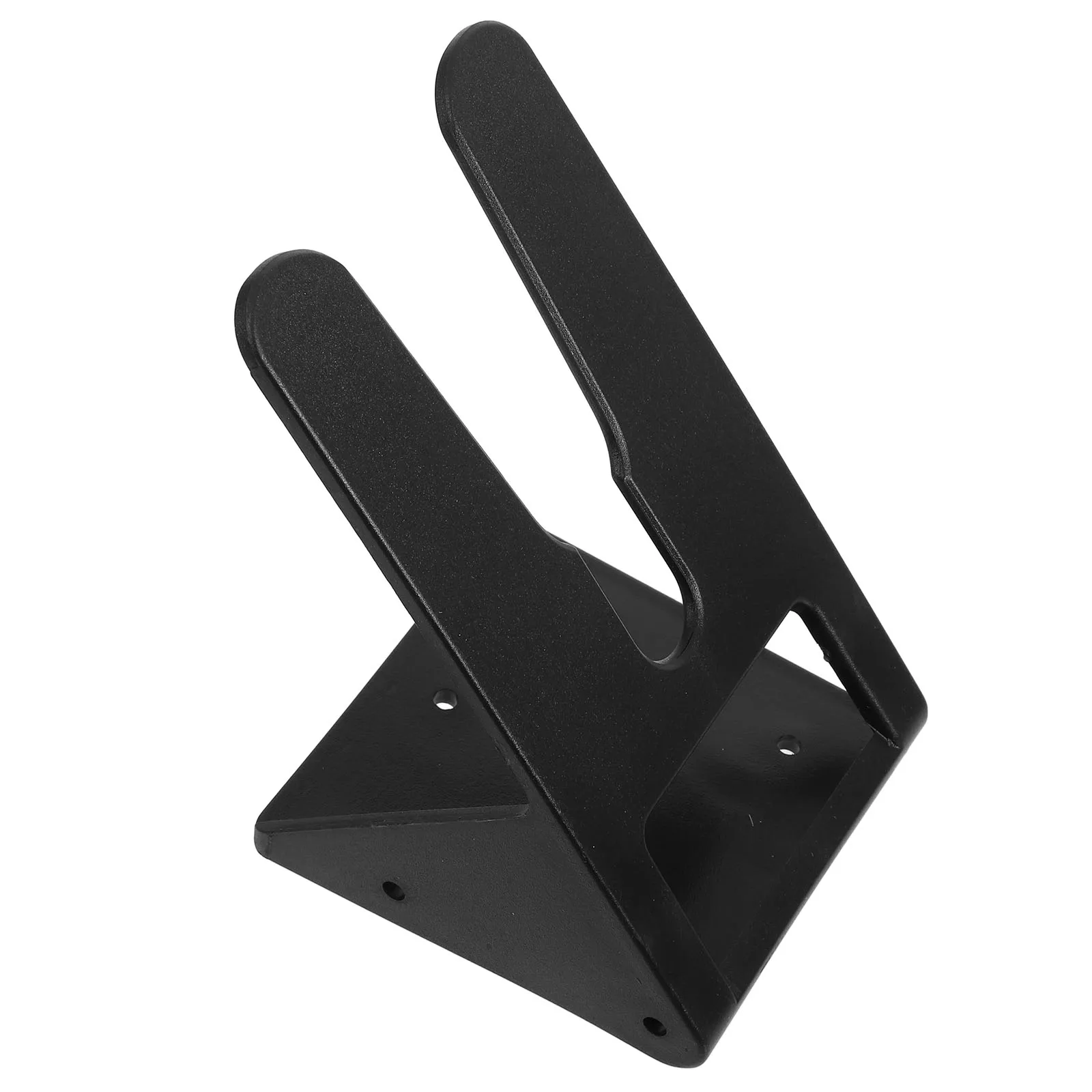 Scanner Bracket Holder Wall Mount Black Universal Compatibility Easy Installation Barcode Stand Handheld Rack Desk