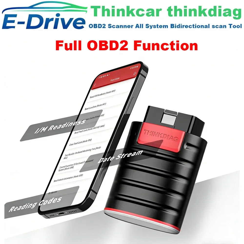 Thinkdiag New/Old Boot Thinkdiag DZ Version Support All Car 16 Reset Service OBD2 Scanner Tool PK Golo Pro 4.0, Dbscar 2