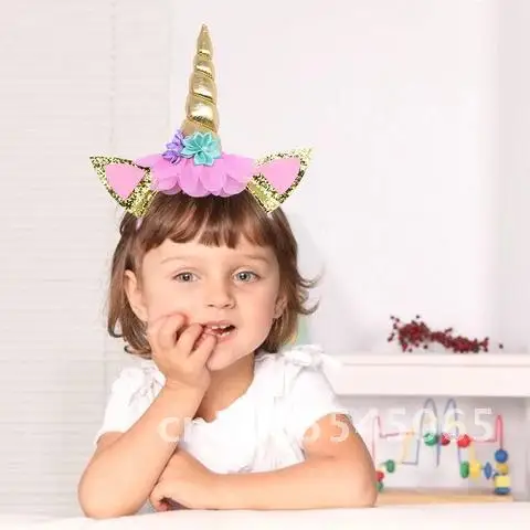 

First Kids Birthday Hats Caps Number 1/2/3 Years Old Princess Prince Crown One Birthday Hat For Baby Shower Birthday Party Decor