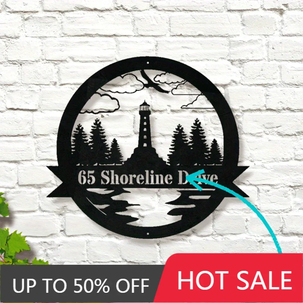 

Iron Art Decorative Painting Modern Metal Wall Art Sign Personalized Waterproof Outdoor Plaque Customizable Farmhouse Style with