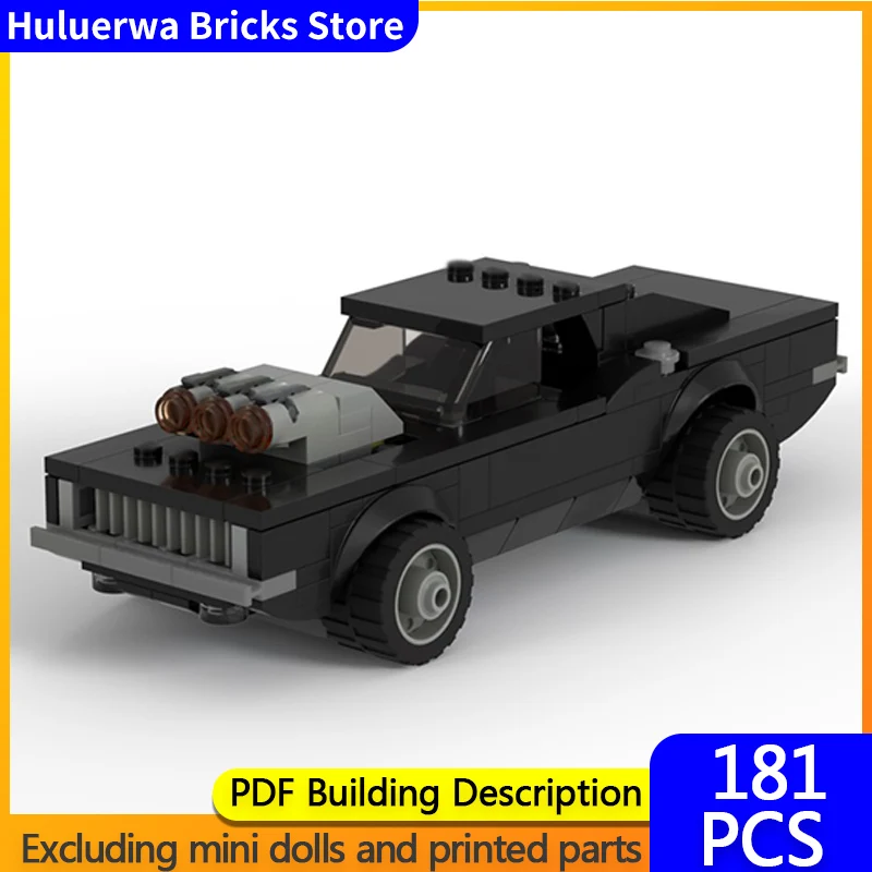 

Популярная модель фильма MOC, строительные кирпичи, специальные транспортные средства для героев, фильмов, модульная технология, детские праздничные подарки, сборные игрушки