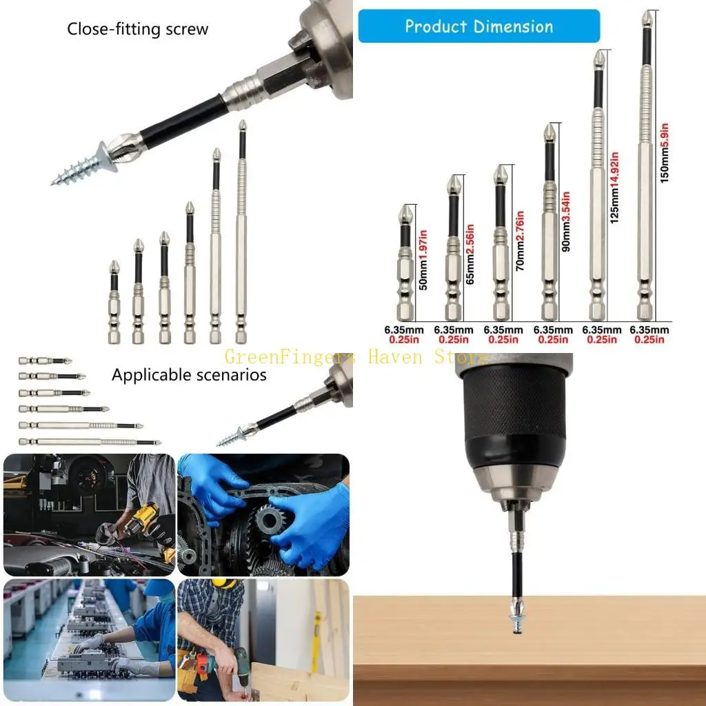 

F68d 6pcs Сплав Сталь Сталь Нельсвязи Длинной бури.