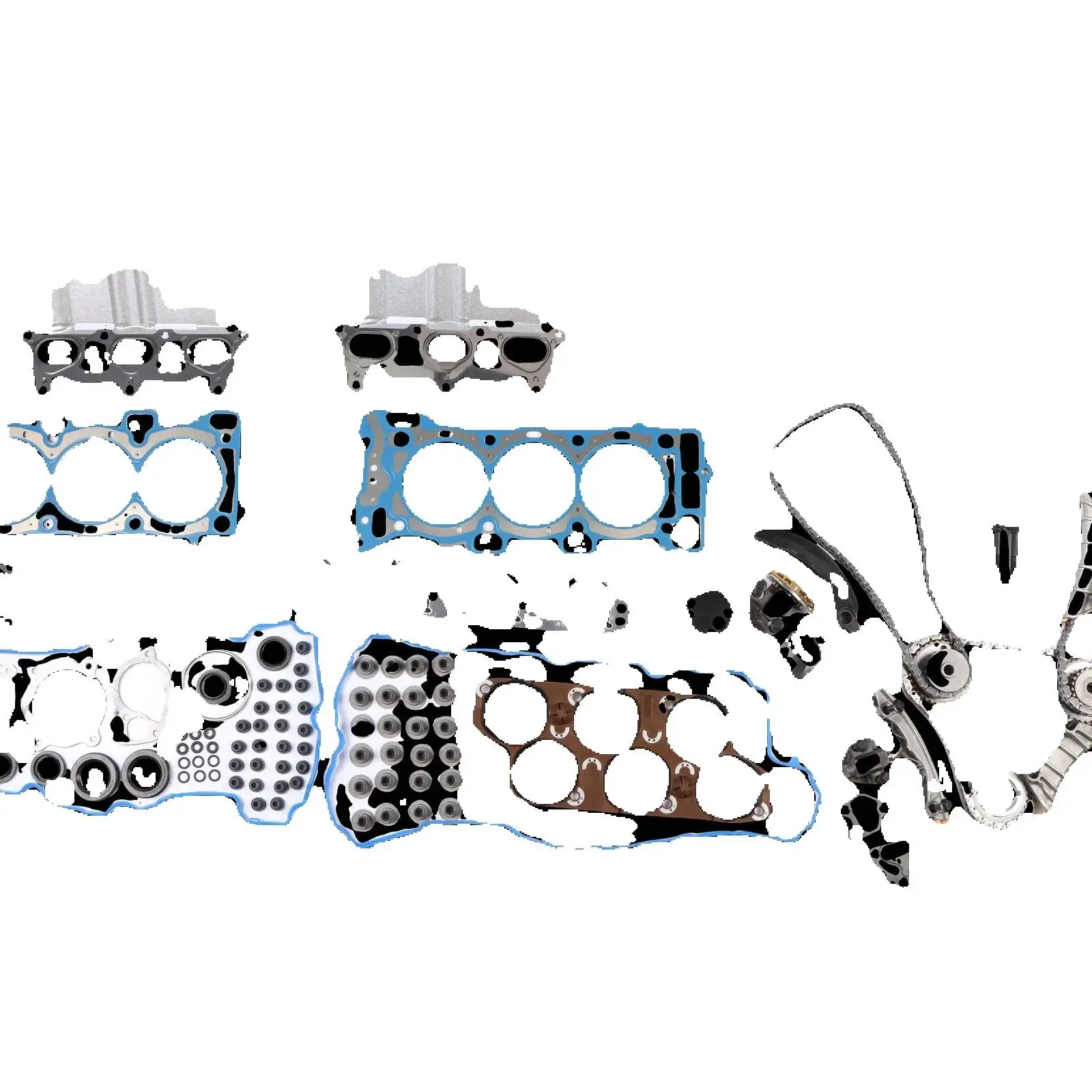 1Set Timing Chain Kit & Head Gasket Set FOR Buick FOR GMC Enclave Acadia 2008-2010 LLT 3.6L