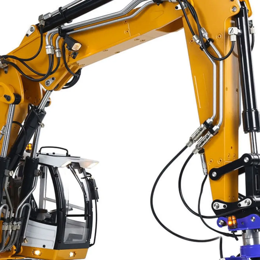 

RC Parts Metal Electric Quick Release Coupler for 1/14 Scale RC Excavator 946 EC380 Digger Model Upgraded Accessories