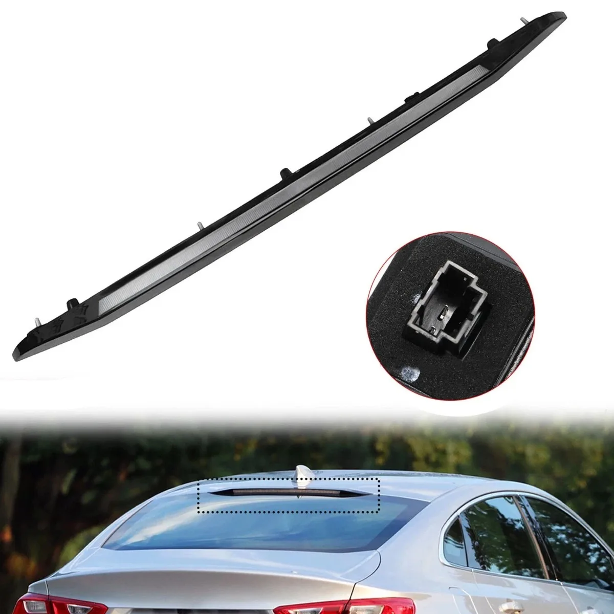 Rear Third LED High Level Brake Stop Light Lamp For 2017-2019 Chevrolet Cruze Sedan Car High Level Brake LED Light 84277408
