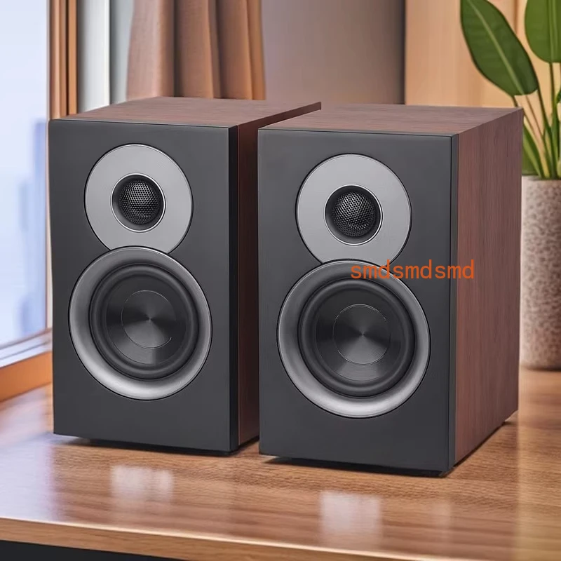 4 inch two-way frequency fever hifi passive bookshelf desktop speaker treble transparent clear bass deep DL40