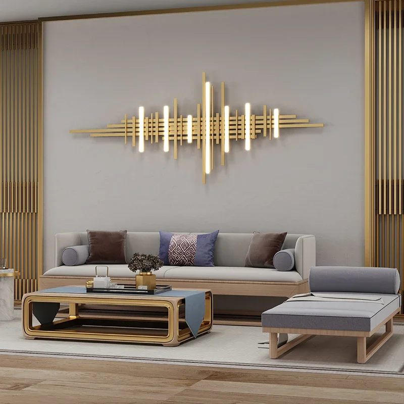 Gold Rectangular Picture Light 2