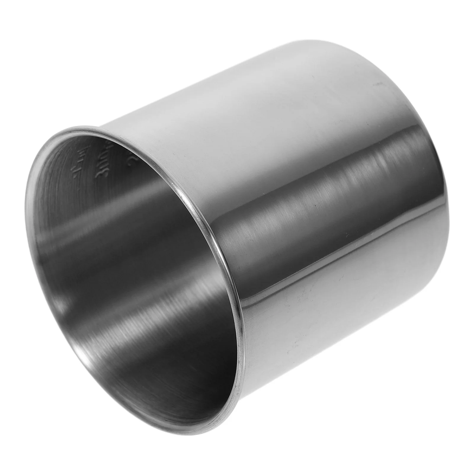 

Stainless Steel Measuring Cup 350ml No Handle Precise Scale for Baking Cooking Rice Kitchen Storage Portable Container