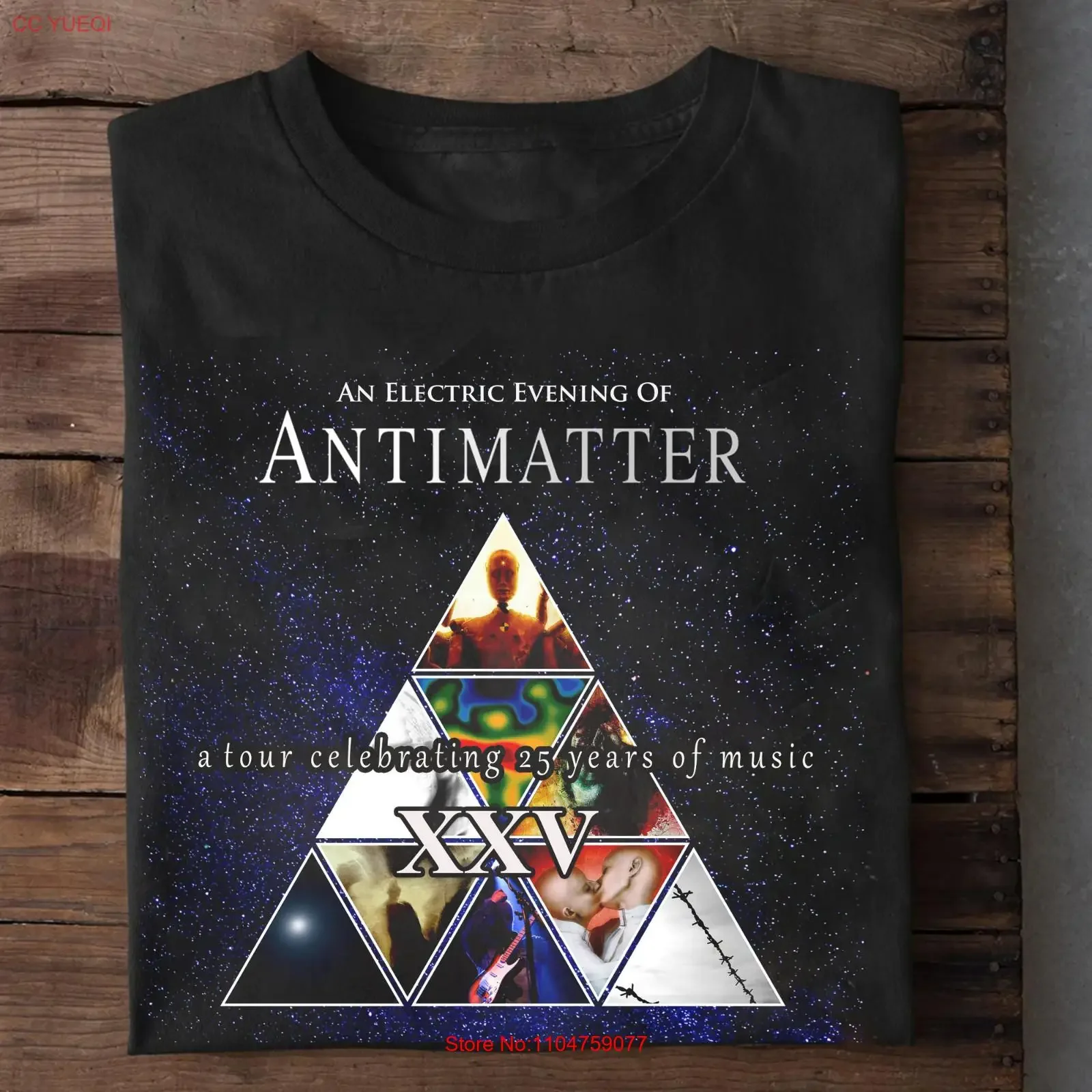An Electric Evening Of Antimatter Celebrating Tour 2025 T Shirt Full Size S 5XL vintage Washed Unisex Breathable fashion Casual