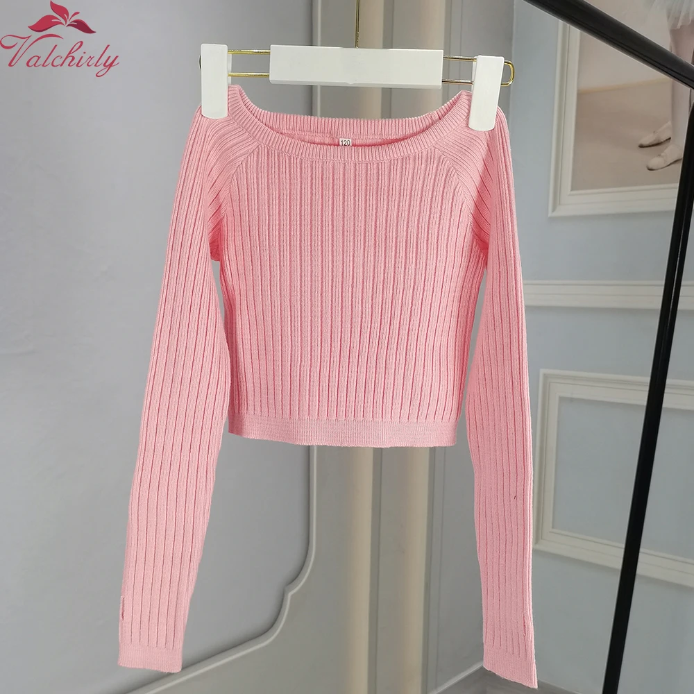 2023 Ballet Costume Kids Girls Sweater Dancewear Long Sleeves Warm Knitted Cardigan for Dancing