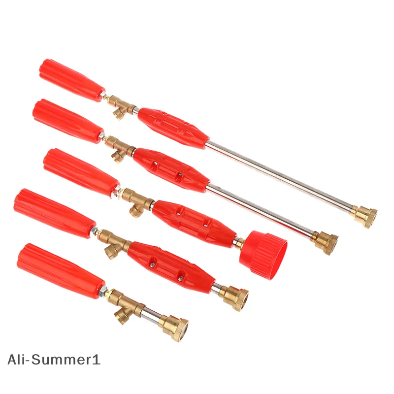 【E】فوهة رش الحديقة، رشاشات رذاذ الماء ذات الضغط العالي، فوهة رش كهربائية قابلة للتعديل، قضيب رش، أدوات زراعية