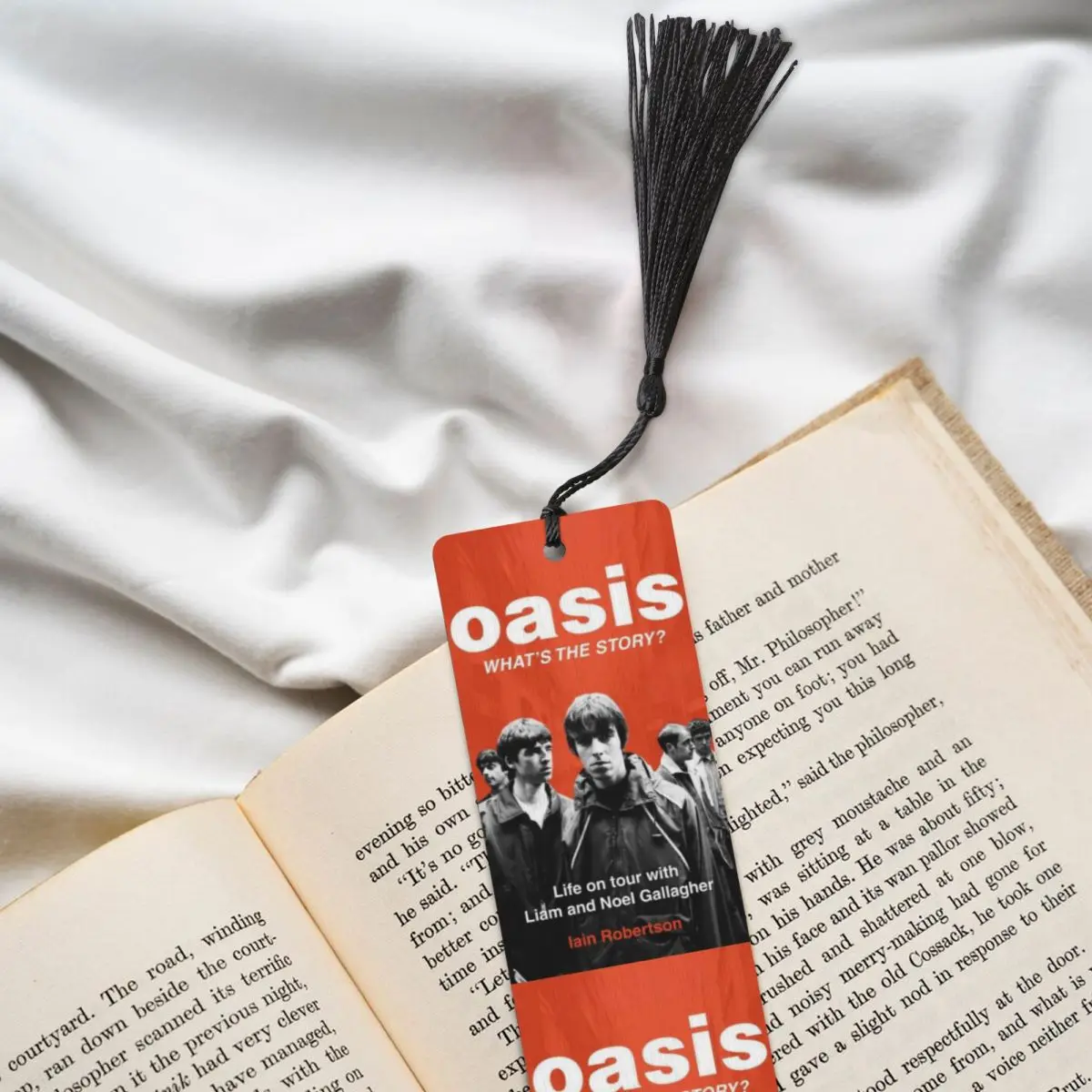 O-Oasises Bookmark For Books Stationery Funny Alternative Rock Band Vintage Reading Accessory Perfect Students Gift Book Mark