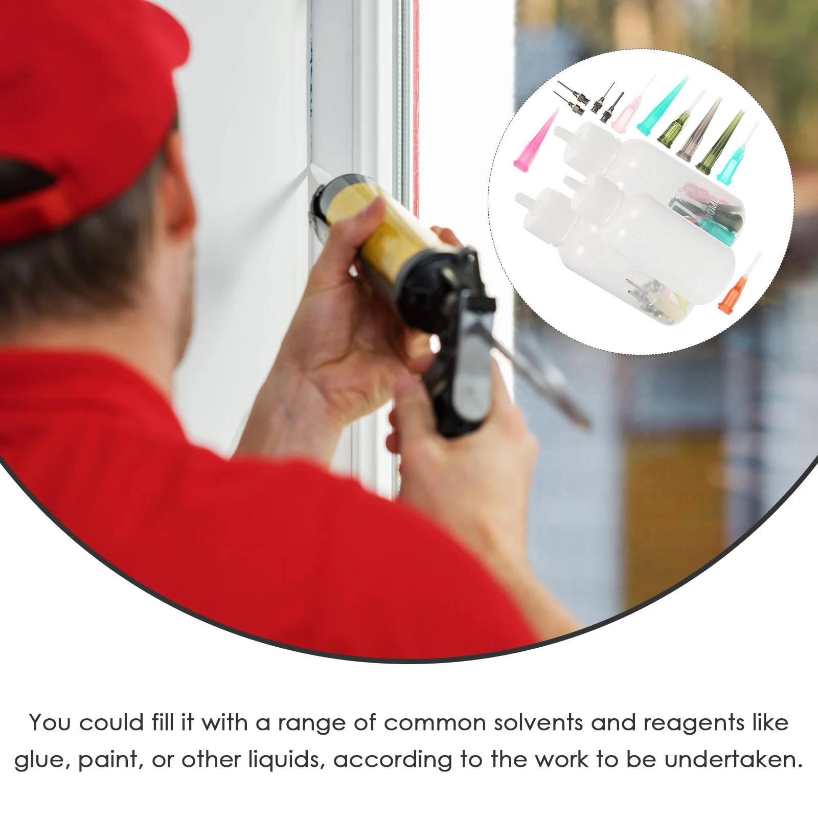 

1 комплект пигментных игл, многоразовые пустые бутылки-аппликаторы, 30 мл, для точного дозирования клея, краски, жидкости