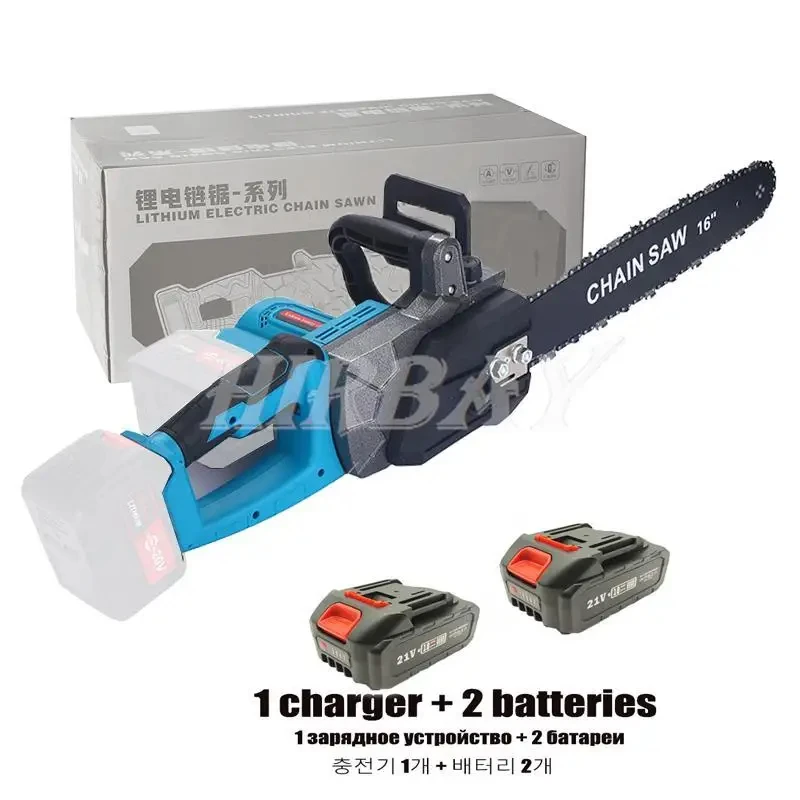 2200W Electric Saw Chainsaw Wood Cutters Bracket Brushless Motor Lithium Ion Makita 18v Battery Chain Saw Power Tools