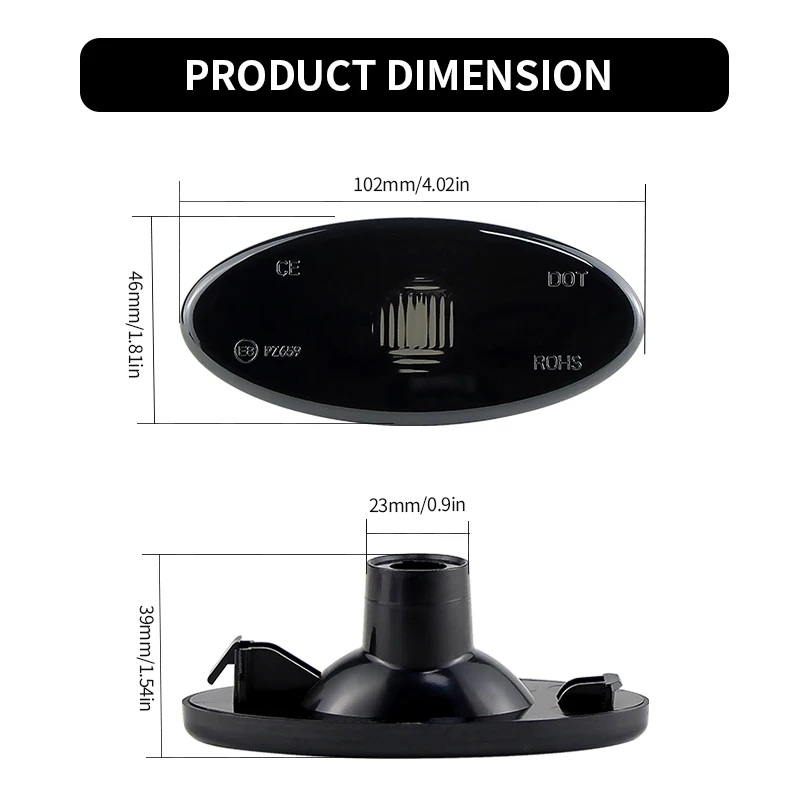 2 قطعة فقط قذيفة لا لمبات بدوره مصباح إشارة يغطي الإسكان عدسة لرينو ماستر لأوبل Movano 10-up لنيسان NV400 11-up