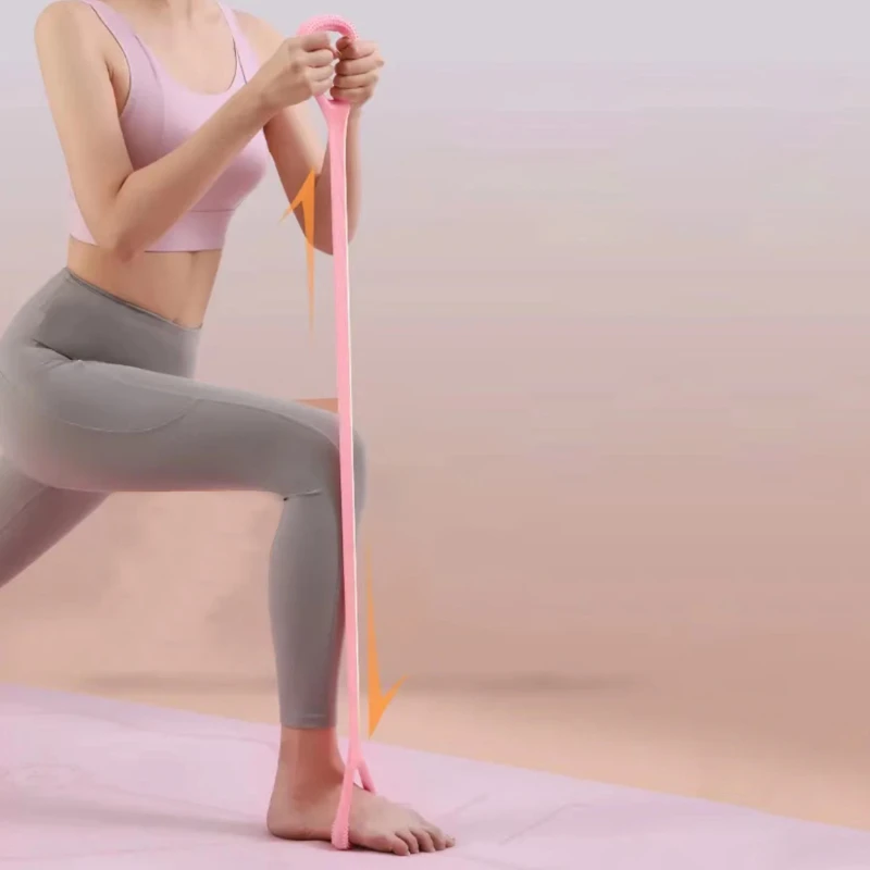 2024 New 8-character Puller Home Fitness Equipment Elastic Belt Yoga Auxiliary Female Open Shoulder Beauty Back Stretcher image 3