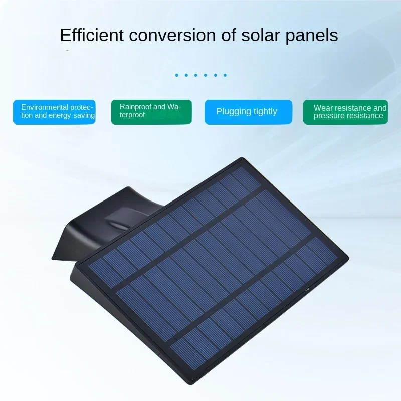 Imagem -04 - Lâmpadas Solares ao ar Livre Jardim Parede Sensor de Movimento Rua Gramado Luz ip 65 à Prova Dip65 Água Branco Quente Pátio Iluminação Energia Solar