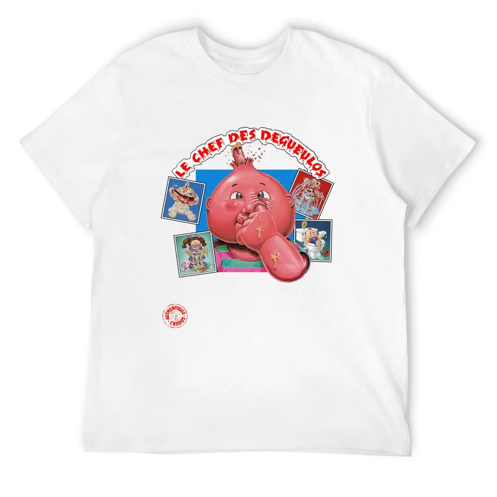 

Le Chef des Dégueulos les Crados French GPK T-Shirt Aesthetic clothing new gifts and t-shirts boys whites tee shirts for men